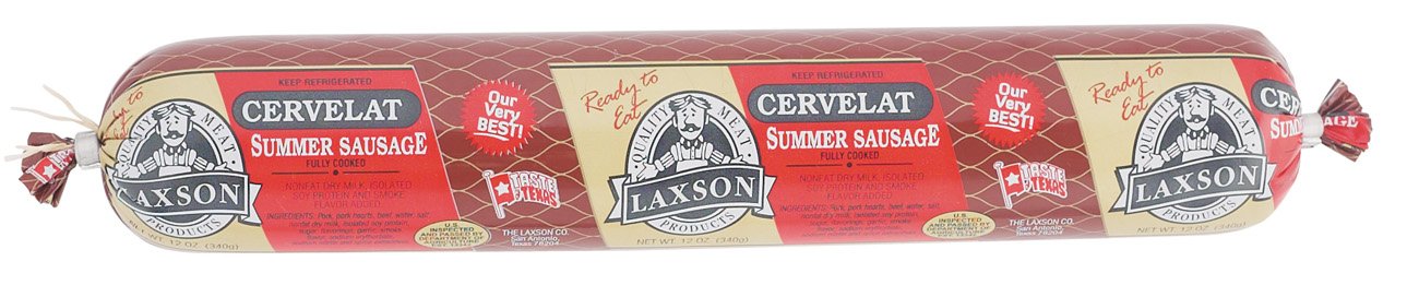 Laxson Cervelat Summer Sausage Shop Sausage at HEB