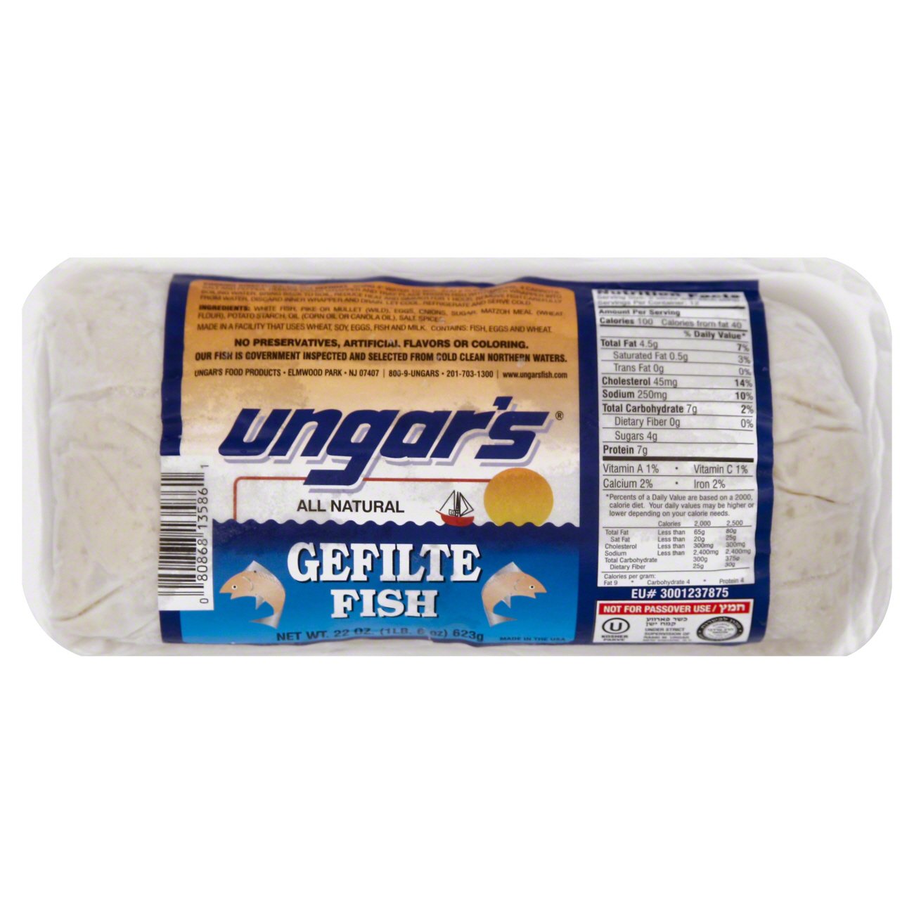 Ungars Gefilte Fish Shop Fish at HEB