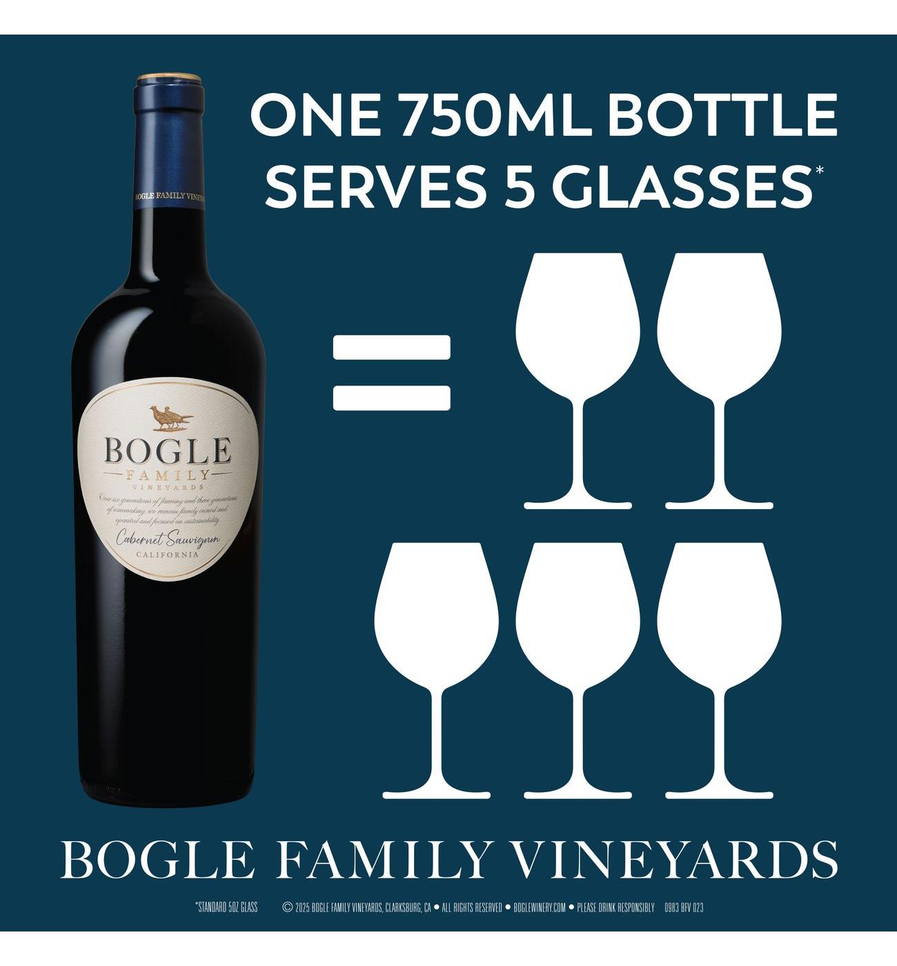 Bogle Vineyards Cabernet Sauvignon California Red Wine; image 2 of 8