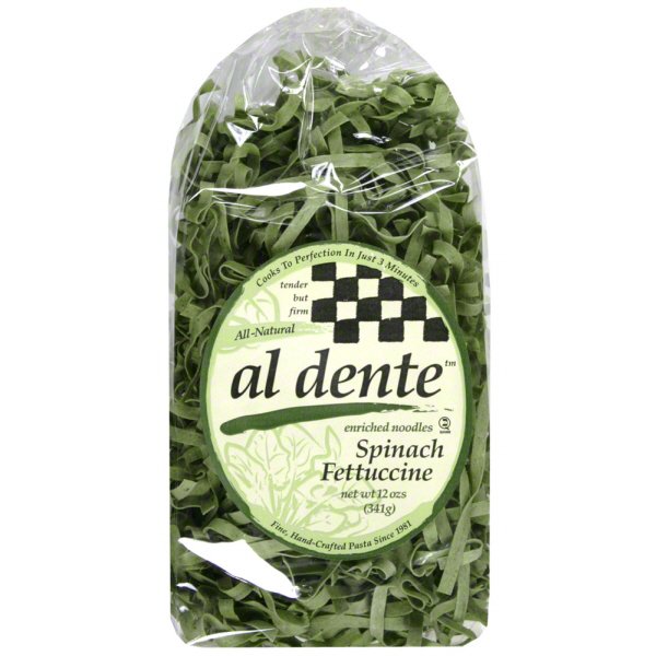 Al Dente Spinach Fettuccine Noodles Shop Pasta at HEB