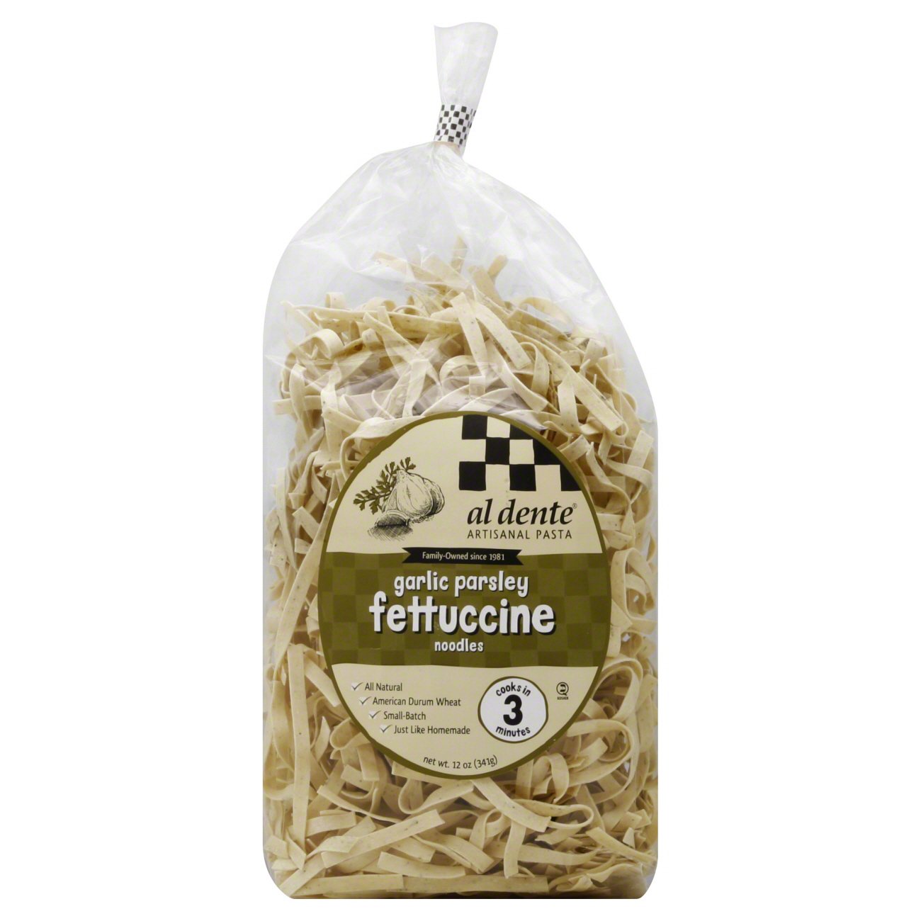 Al Dente Garlic Parsley Fettuccine Noodles Shop Pasta & Rice at HEB