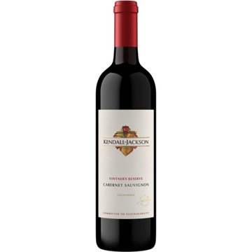 Kendall-Jackson Vintner's Reserve Cabernet Sauvignon California Red Wine, 750 mL
