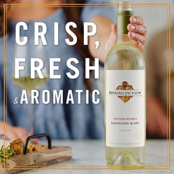 Kendall-Jackson Vintner's Reserve Sauvignon Blanc California White Wine, 750 mL