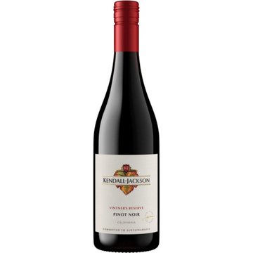 Kendall-Jackson Vintner's Reserve Pinot Noir California Red Wine, 750 mL