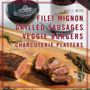 Kendall-Jackson Vintner's Reserve Pinot Noir California Red Wine, 750 mL