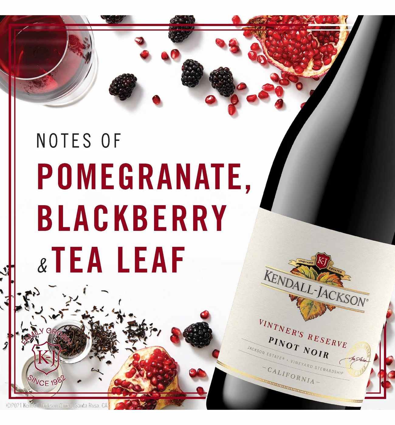 Kendall-Jackson Vintner's Reserve Pinot Noir California Red Wine; image 4 of 4