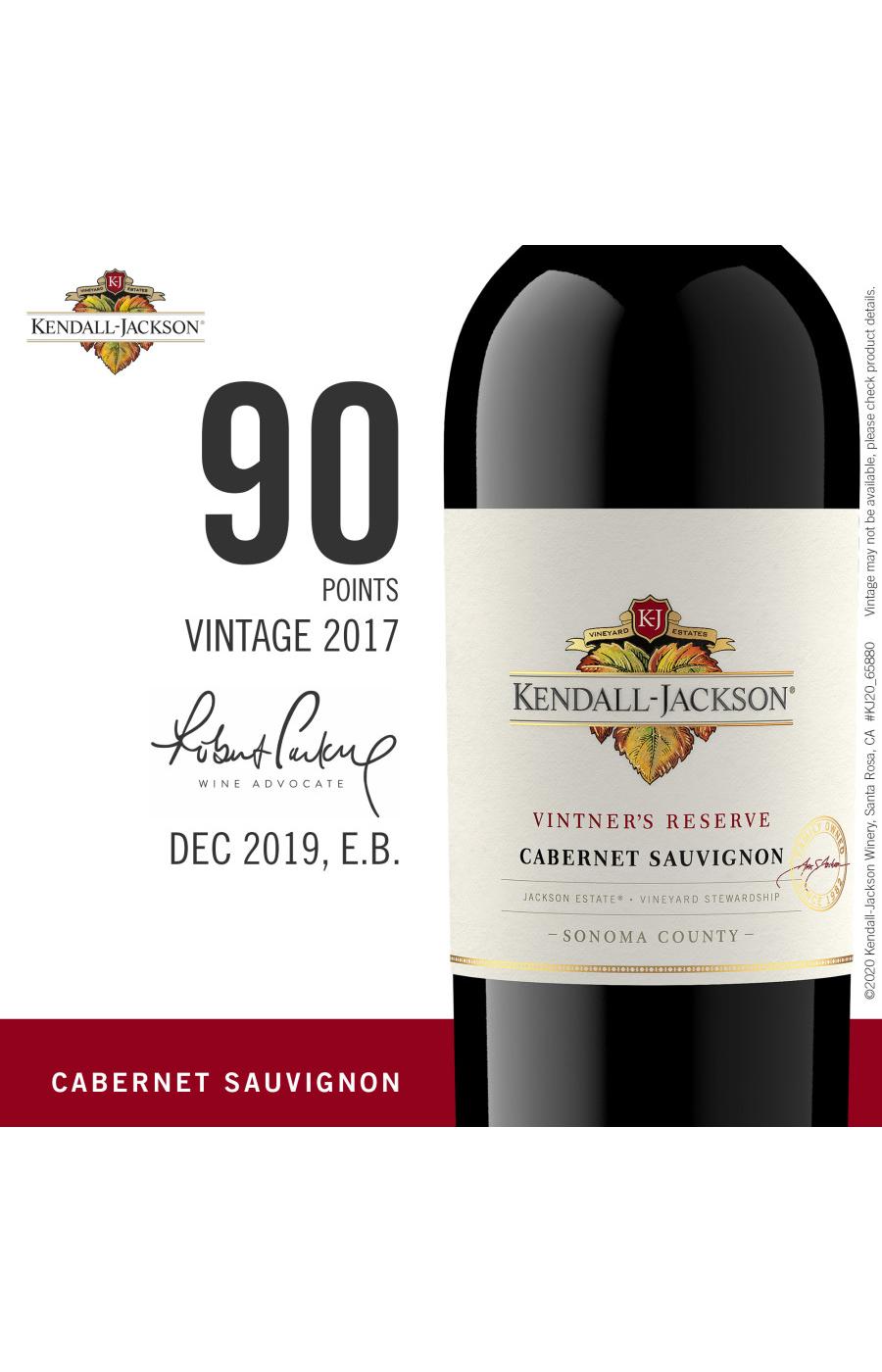 Kendall-Jackson Vintner's Reserve Merlot Red Wine; image 3 of 3