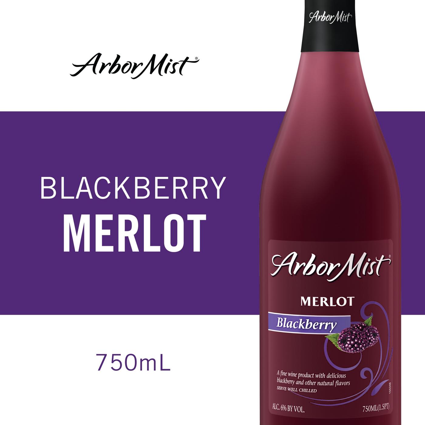 Arbor Mist Blackberry Merlot Red Wine; image 4 of 5