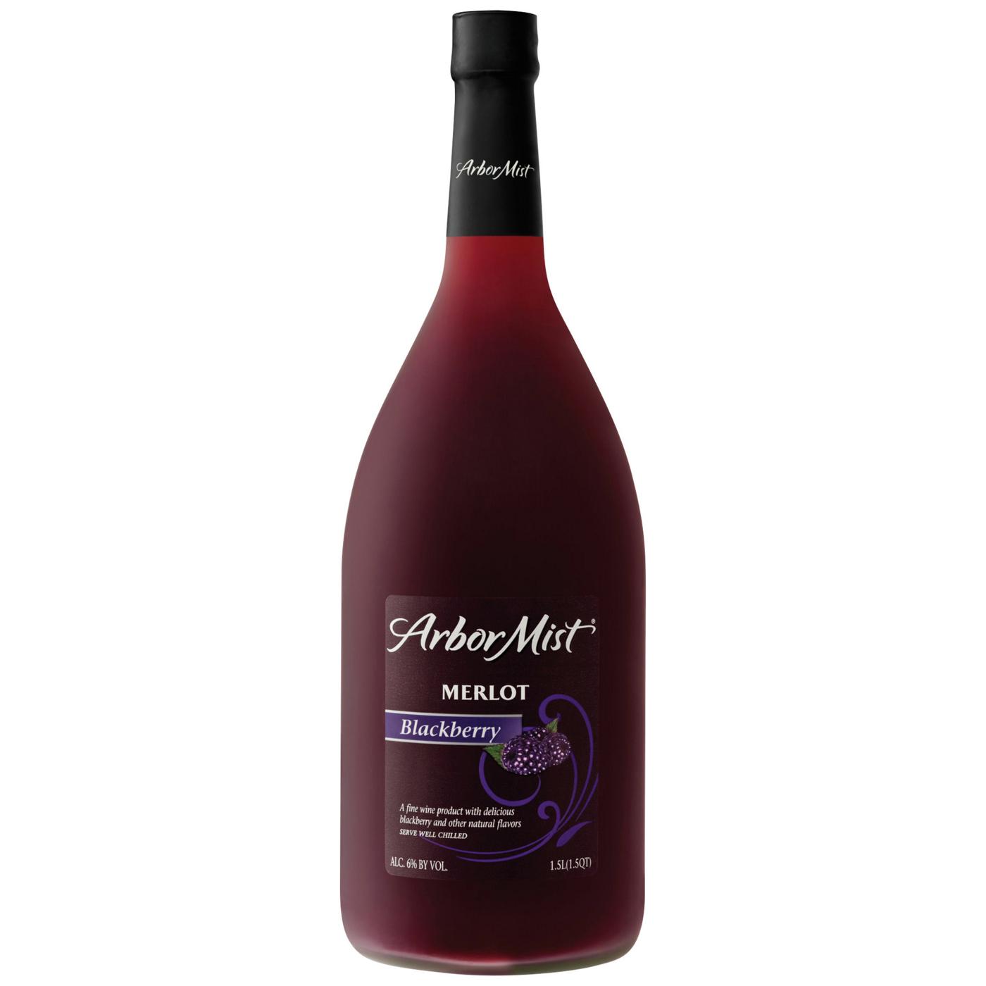 Arbor Mist Blackberry Merlot Red Wine; image 1 of 5