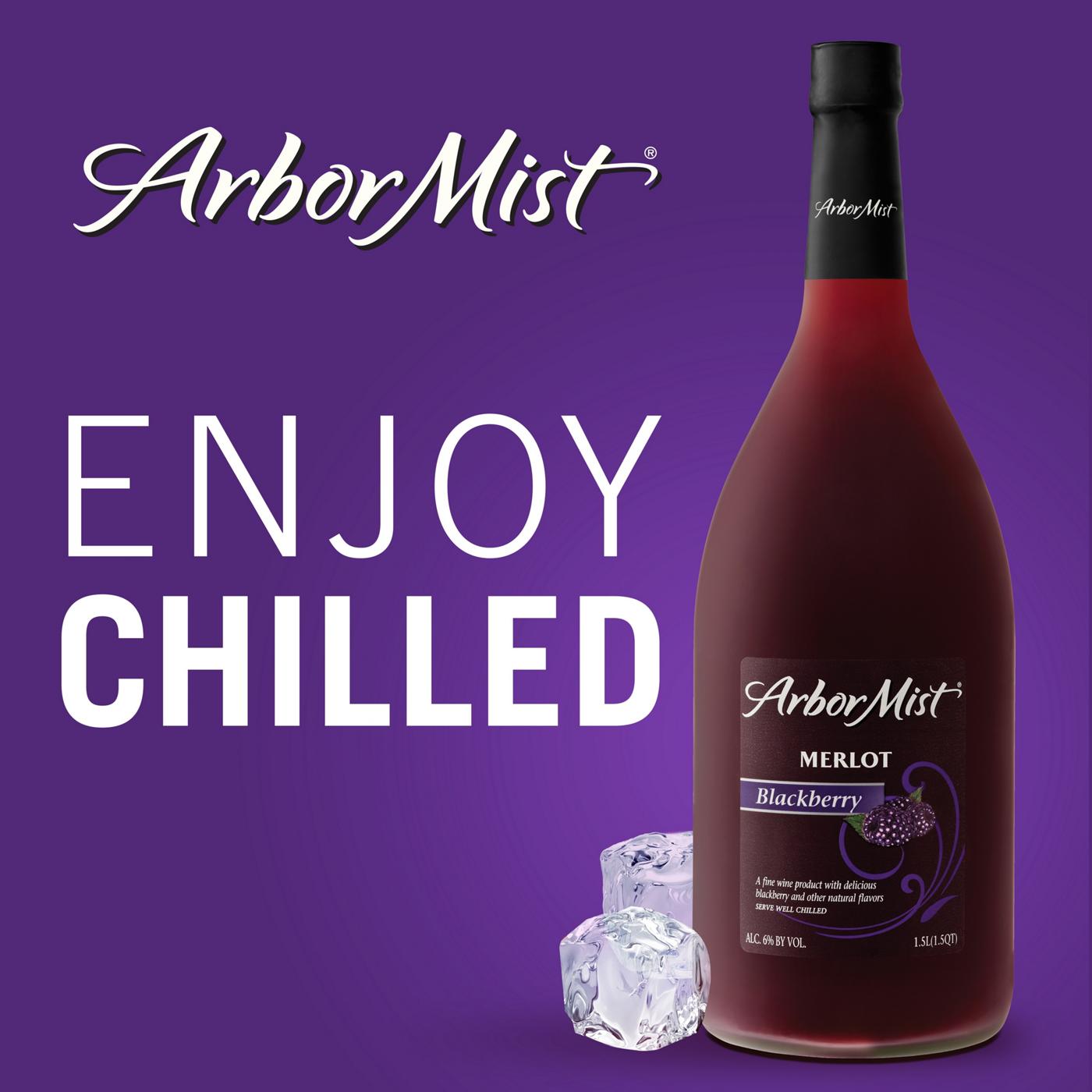 Arbor Mist Blackberry Merlot Red Wine; image 3 of 5