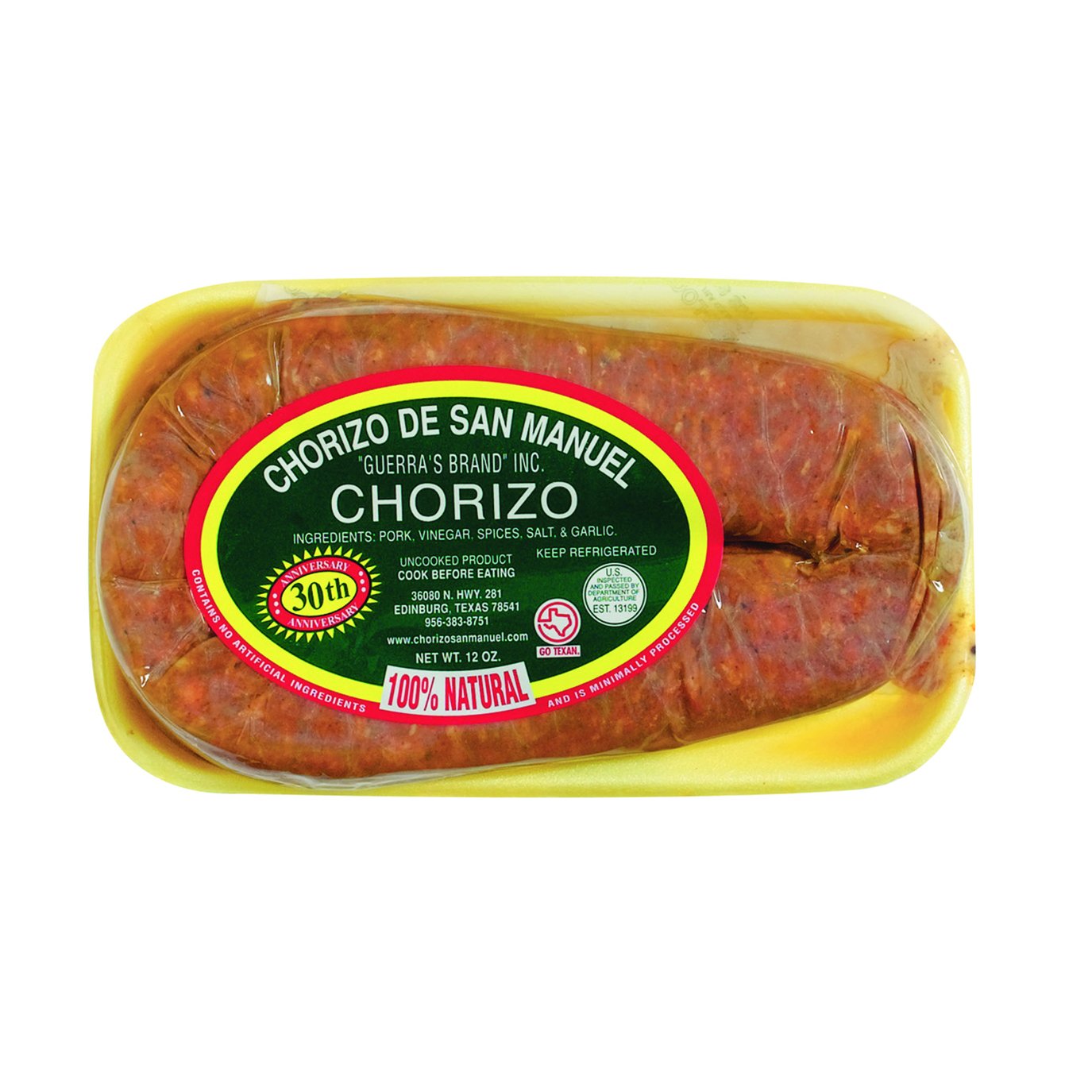 Pork Chorizo  Cacique® Inc.