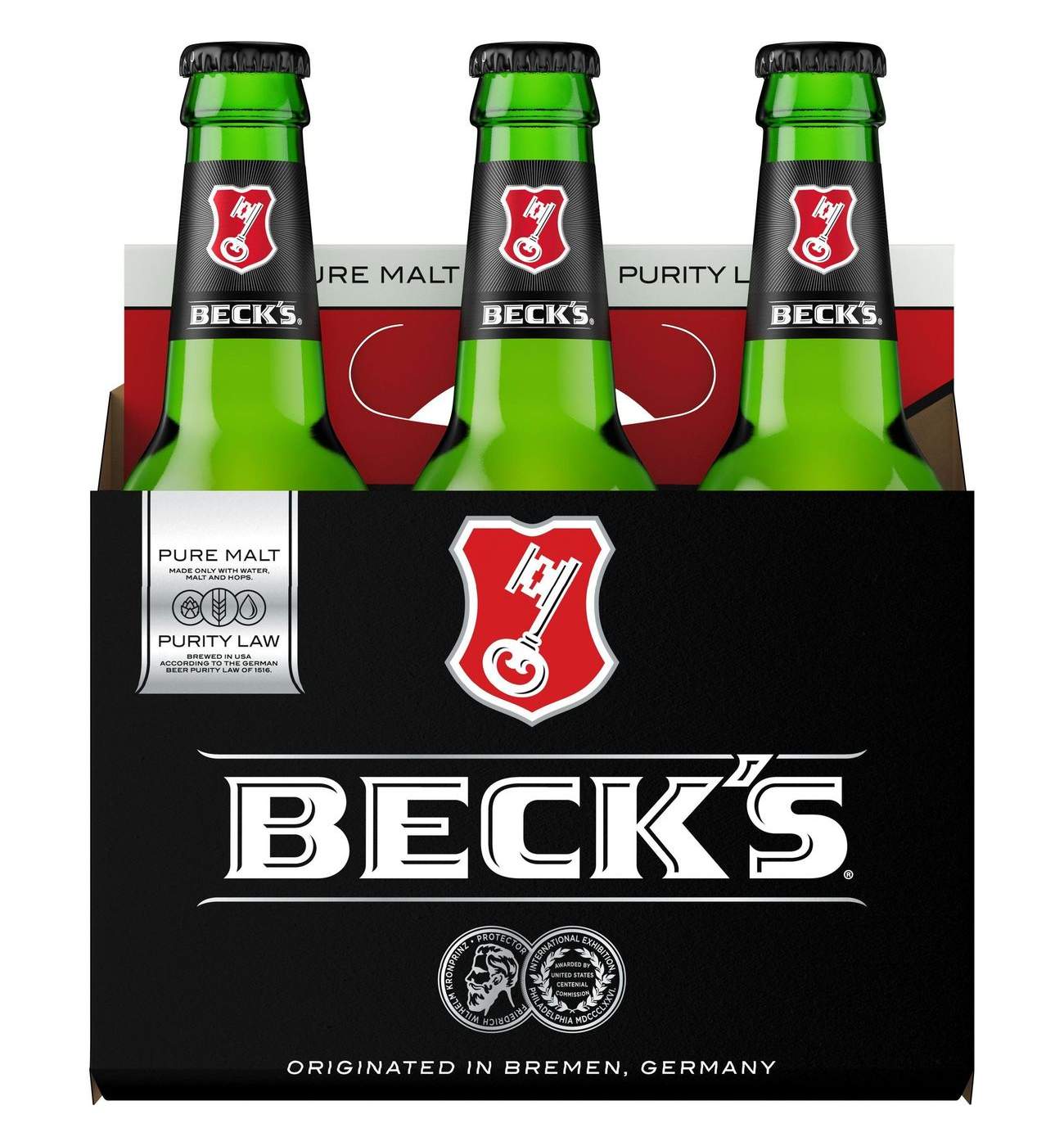 Beck's Beer 6 pk Bottles; image 3 of 8