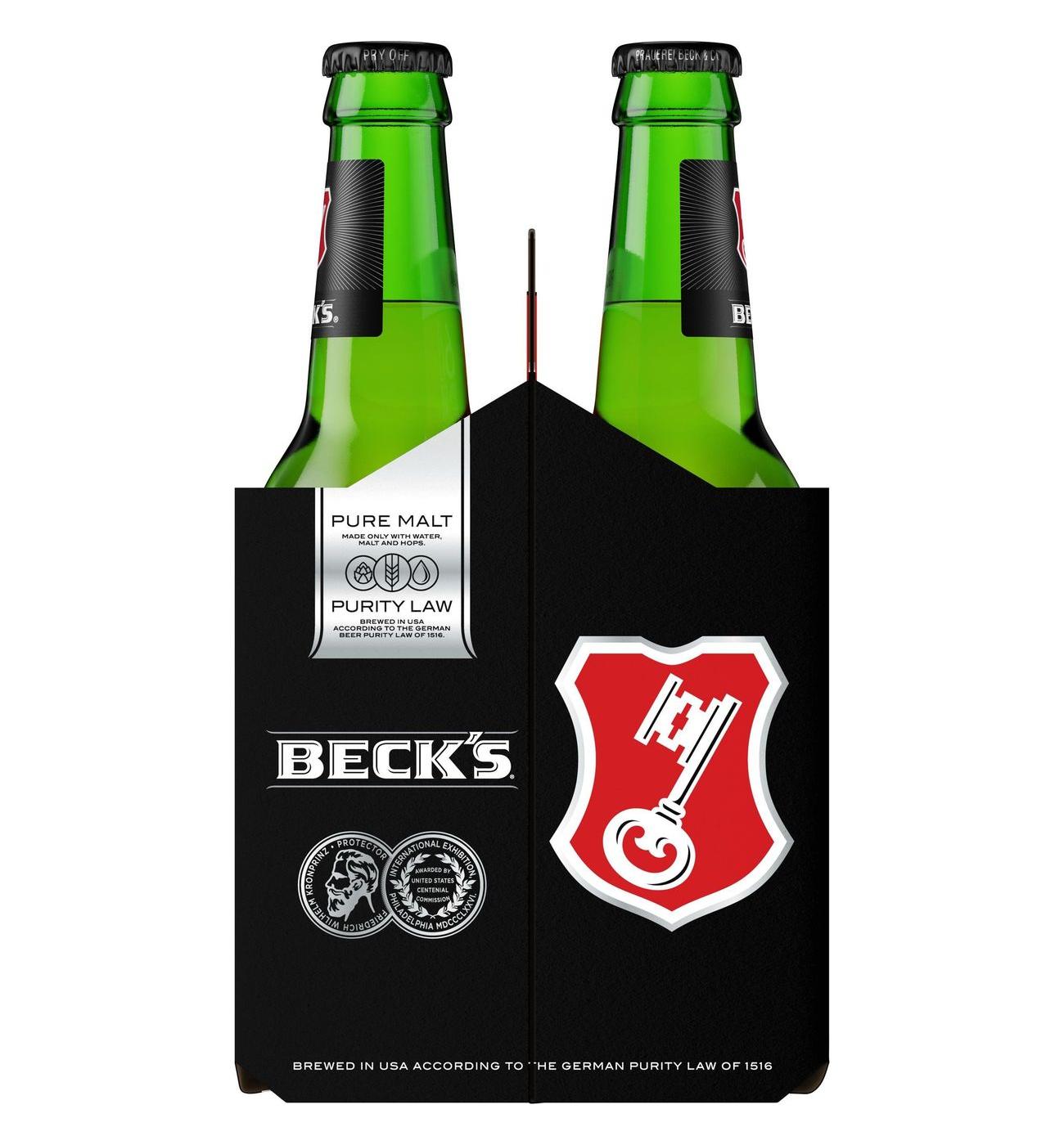 Beck's Beer 6 pk Bottles; image 7 of 8