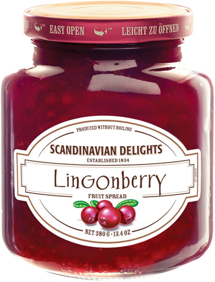 Scandinavian Delights Lingonberry Spread Shop Jelly & Jam at HEB