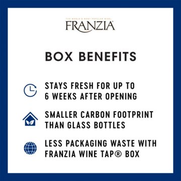 Franzia Merlot California Box Red Wine, 5 L