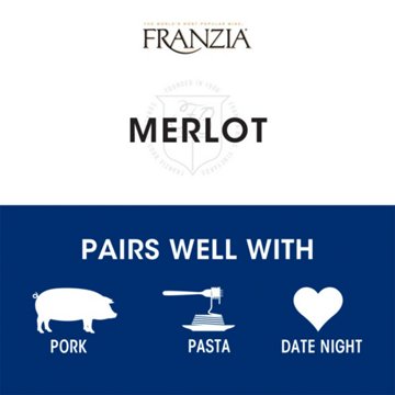 Franzia Merlot California Box Red Wine, 5 L