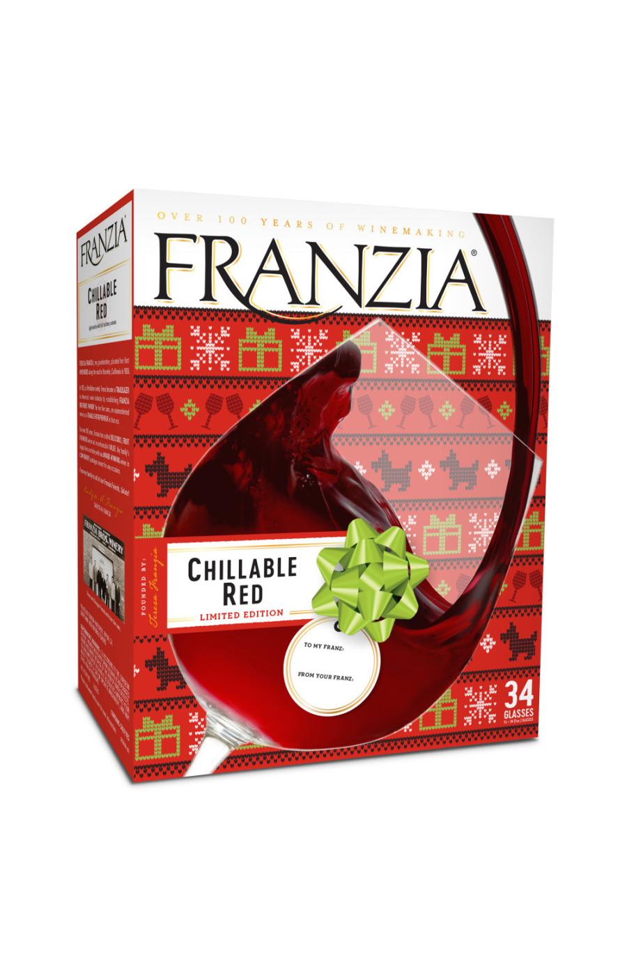 Franzia Chillable Red Wine; image 1 of 8