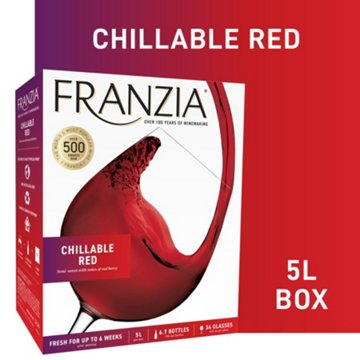 Franzia Chillable Red Blend Wine Box, 5.0 L