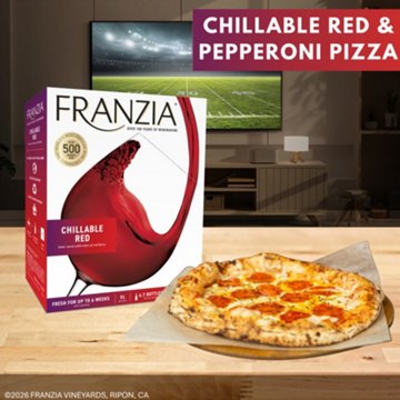 Franzia Chillable Red Blend Wine Box, 5.0 L