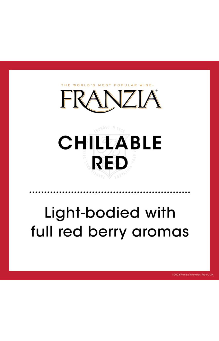 Franzia Chillable Red Wine; image 6 of 8