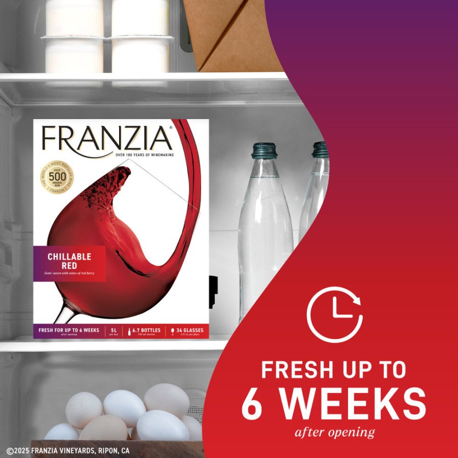 Franzia Chillable Red Blend Wine Box - Shop Wine at H-E-B