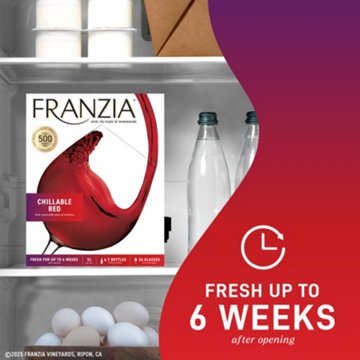 Franzia Chillable Red Blend Wine Box, 5.0 L