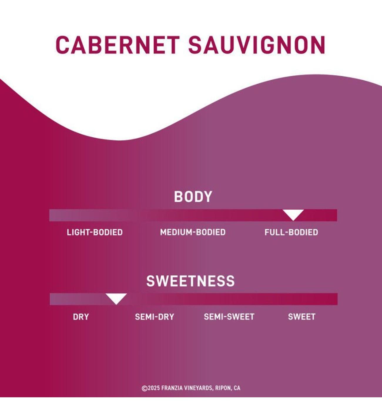 Franzia Cabernet Sauvignon California Box Red Wine; image 2 of 9