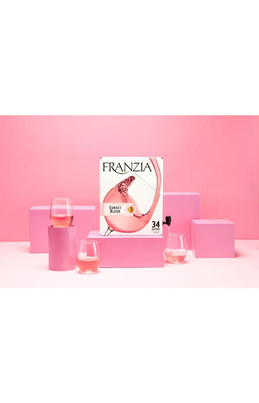 Franzia Sunset Blush Boxed Wine; image 8 of 9