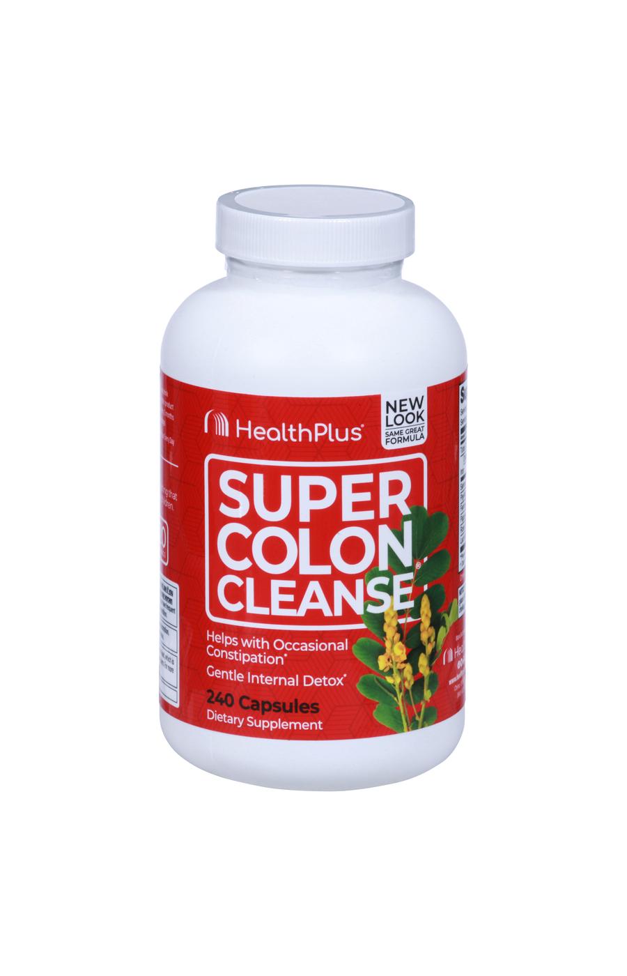 Health Plus Inc. Super Colon Cleanse Psyllium 500 mg Capsules; image 1 of 2