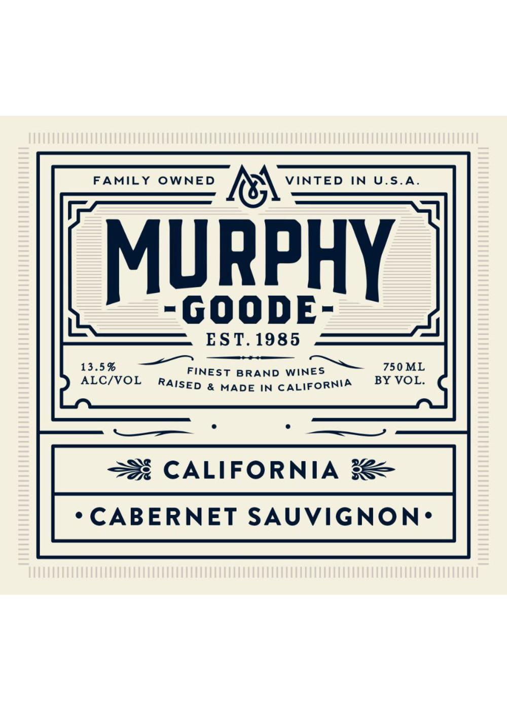 Murphy-Goode California Cabernet Sauvignon Red Wine; image 2 of 2