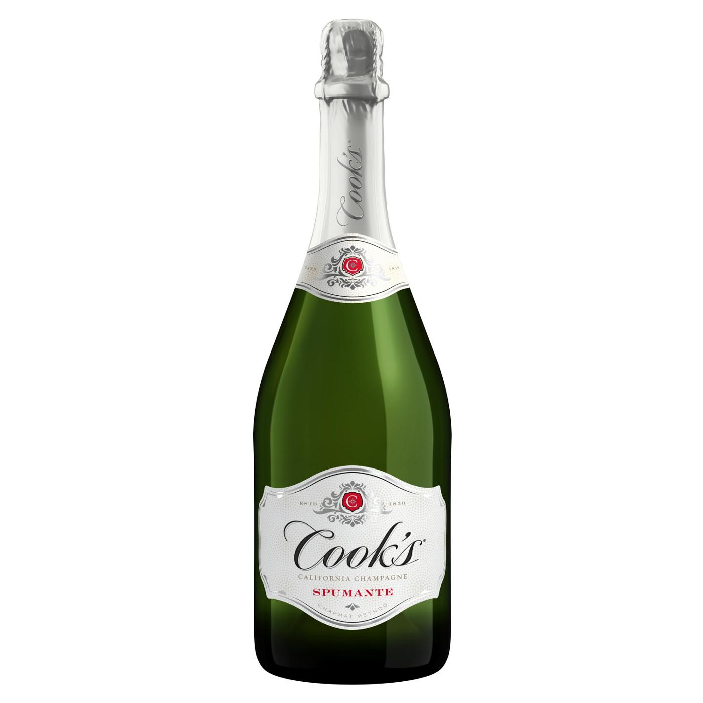 Cook's California Champagne Spumante White Sparkling Wine; image 1 of 6