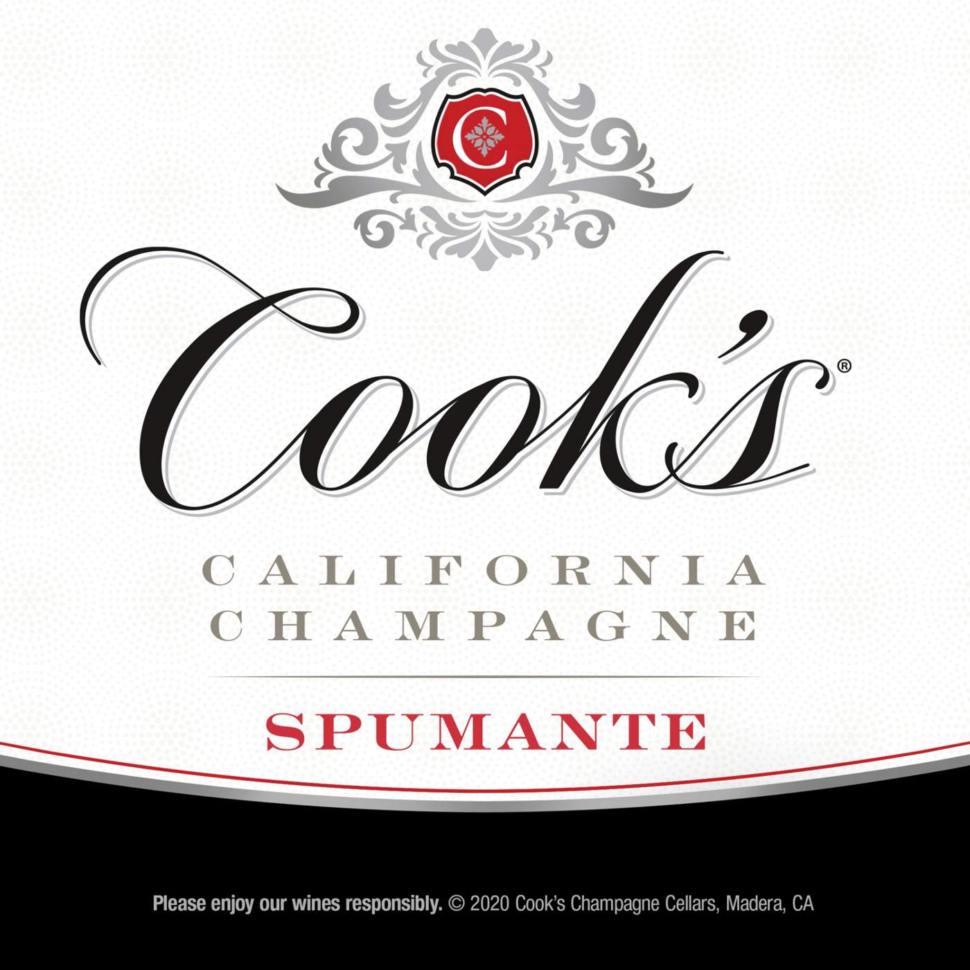 Cook's California Champagne Spumante White Sparkling Wine; image 2 of 6