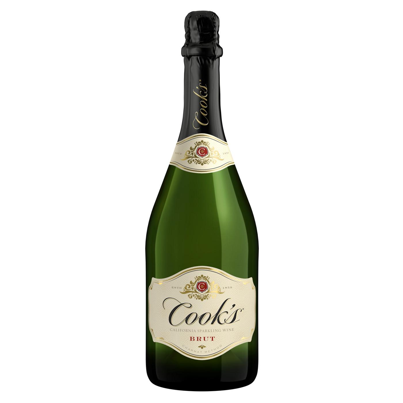 Cook's Brut California Champagne Sparkling Wine; image 1 of 6