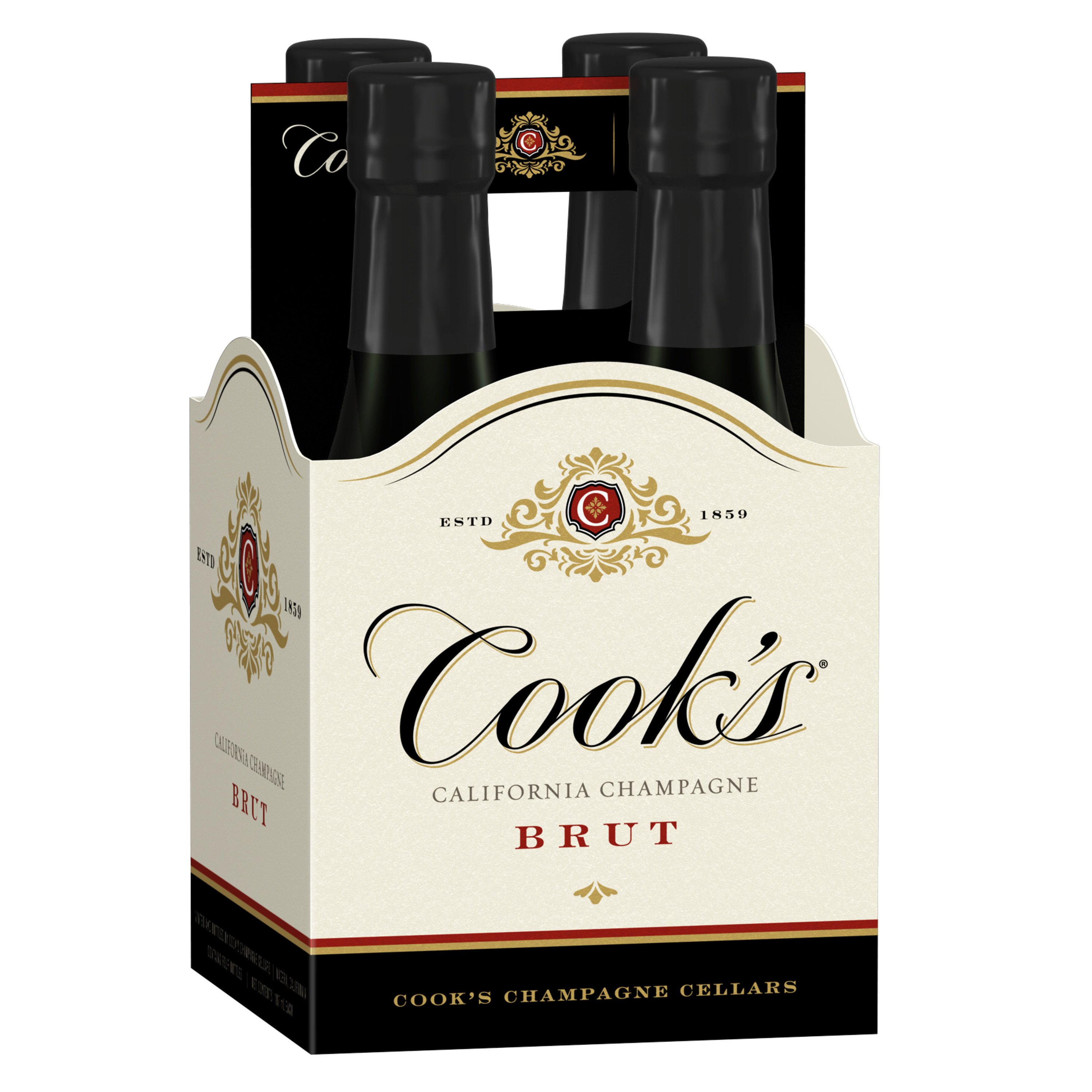 Cooks Brut Champagne 187 Ml Bottles Shop Wine At H E B