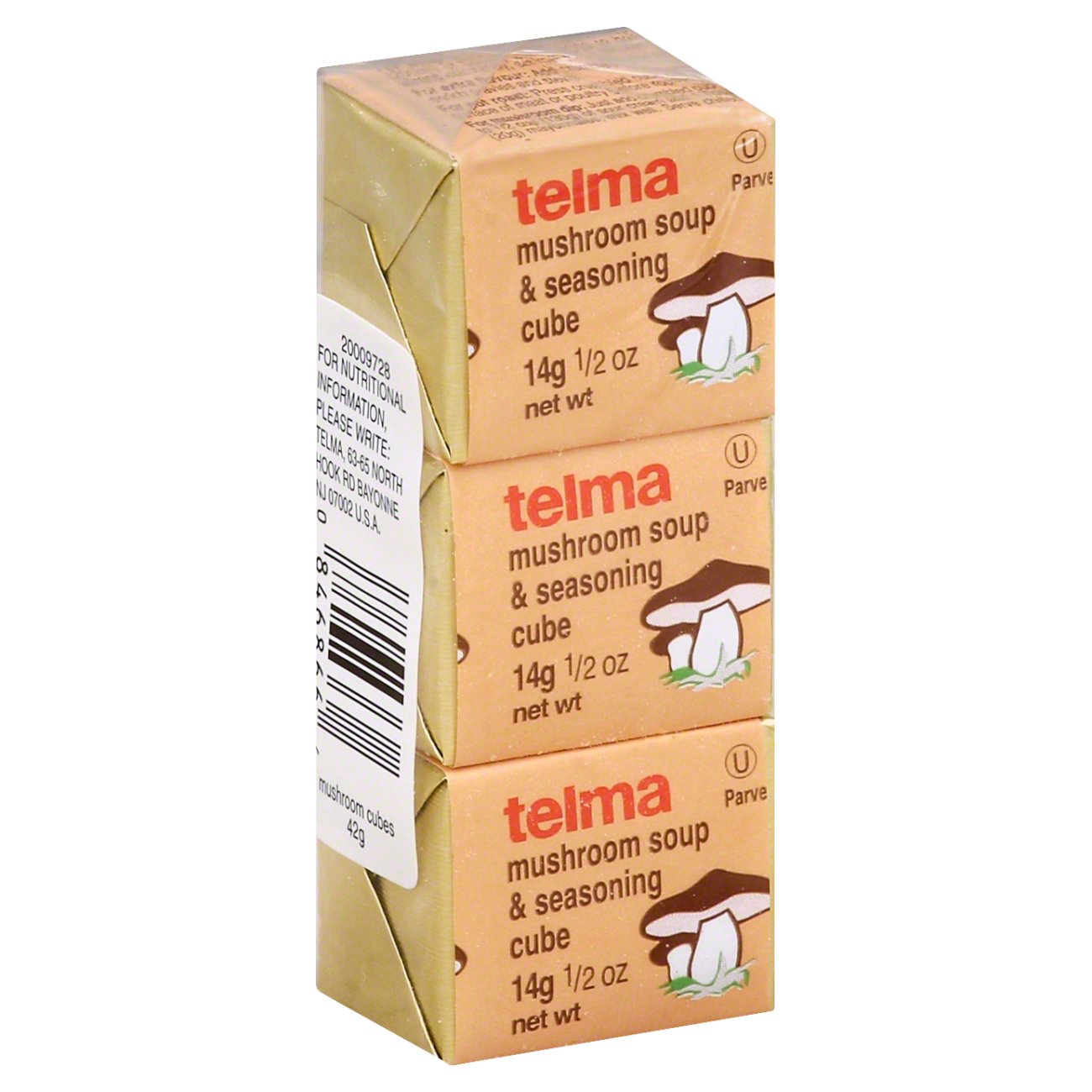 Telma Seasoning Cube, Mushroom Soup Shop Broth & Bouillon at HEB