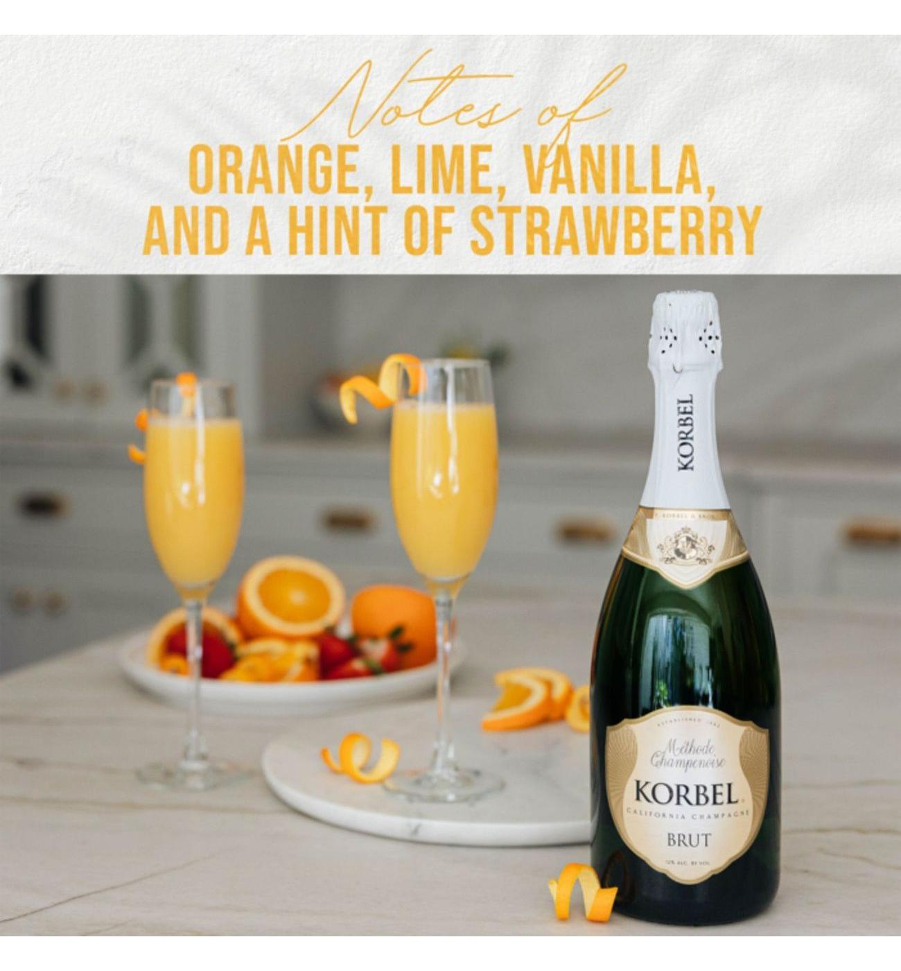 Korbel Champagne Brut California Sparkling Wine; image 8 of 9