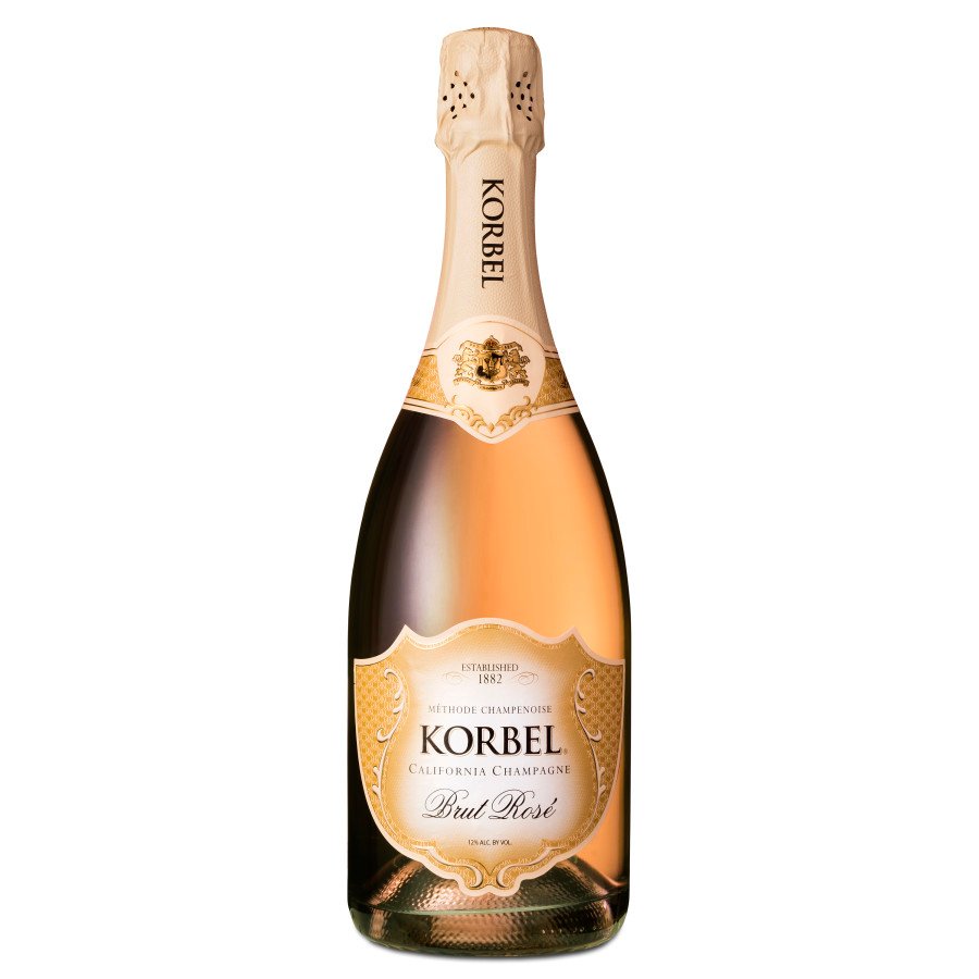 Korbel Brut Rose Champgane 187 4 Pack 187ML - The Wine Rack