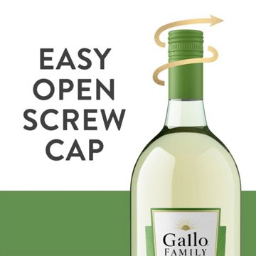 Gallo Family Vineyards Sauvignon Blanc California White Wine, 1.5 L