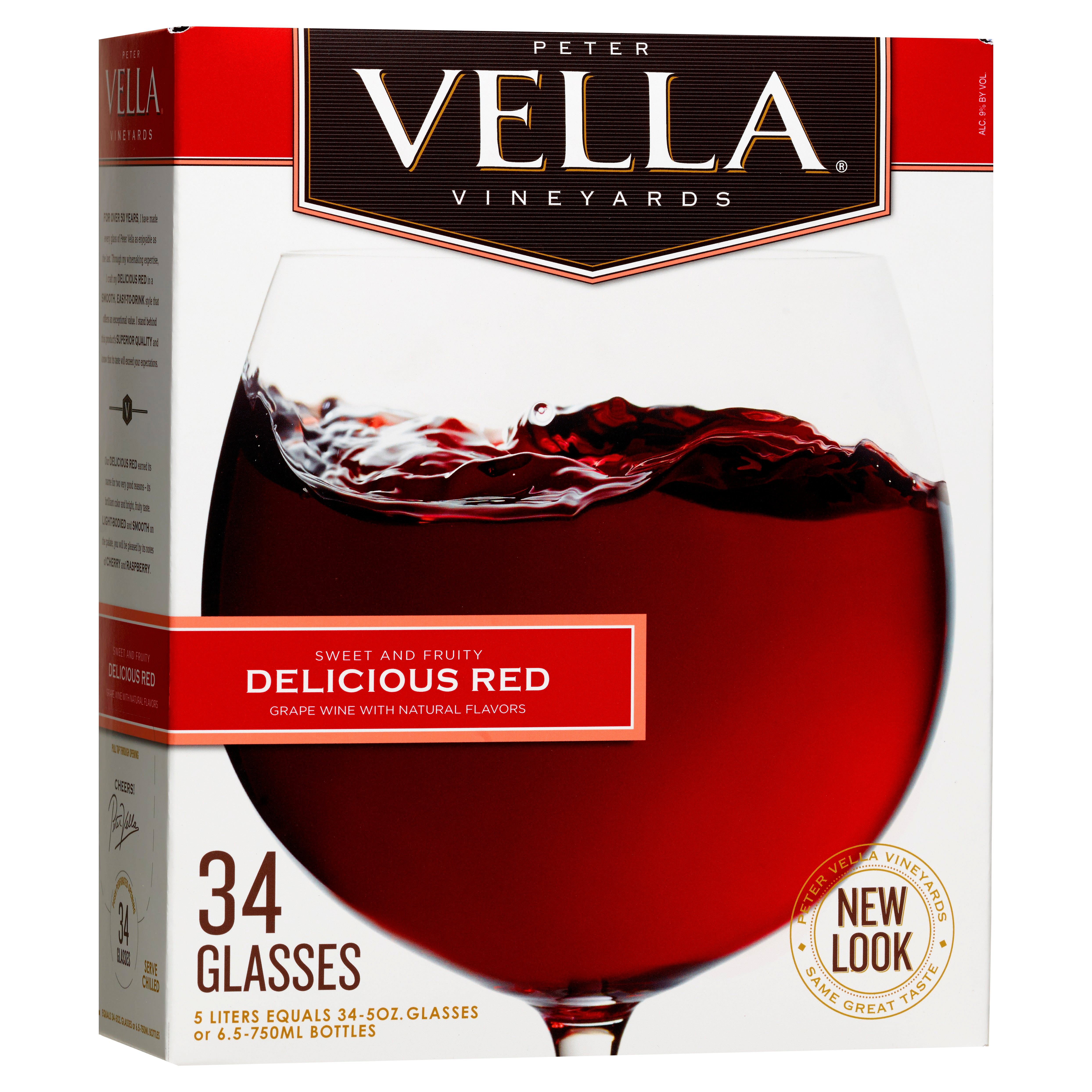 delicious red wine