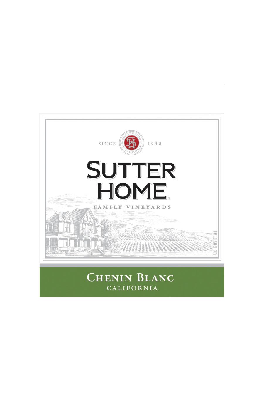 Sutter Home Family Vineyards Chenin Blanc California - Shop Wine at H-E-B