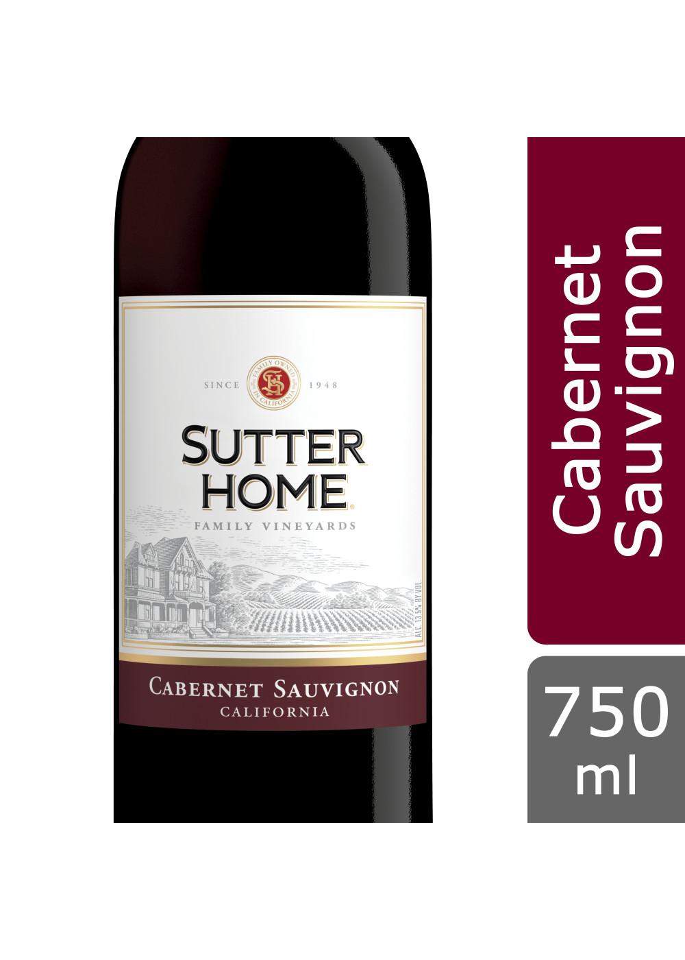 Sutter Home Family Vineyards Cabernet Sauvignon Wine; image 2 of 5