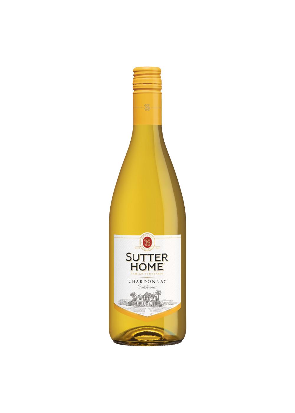 Sutter Home Chardonnay California White Wine; image 1 of 5