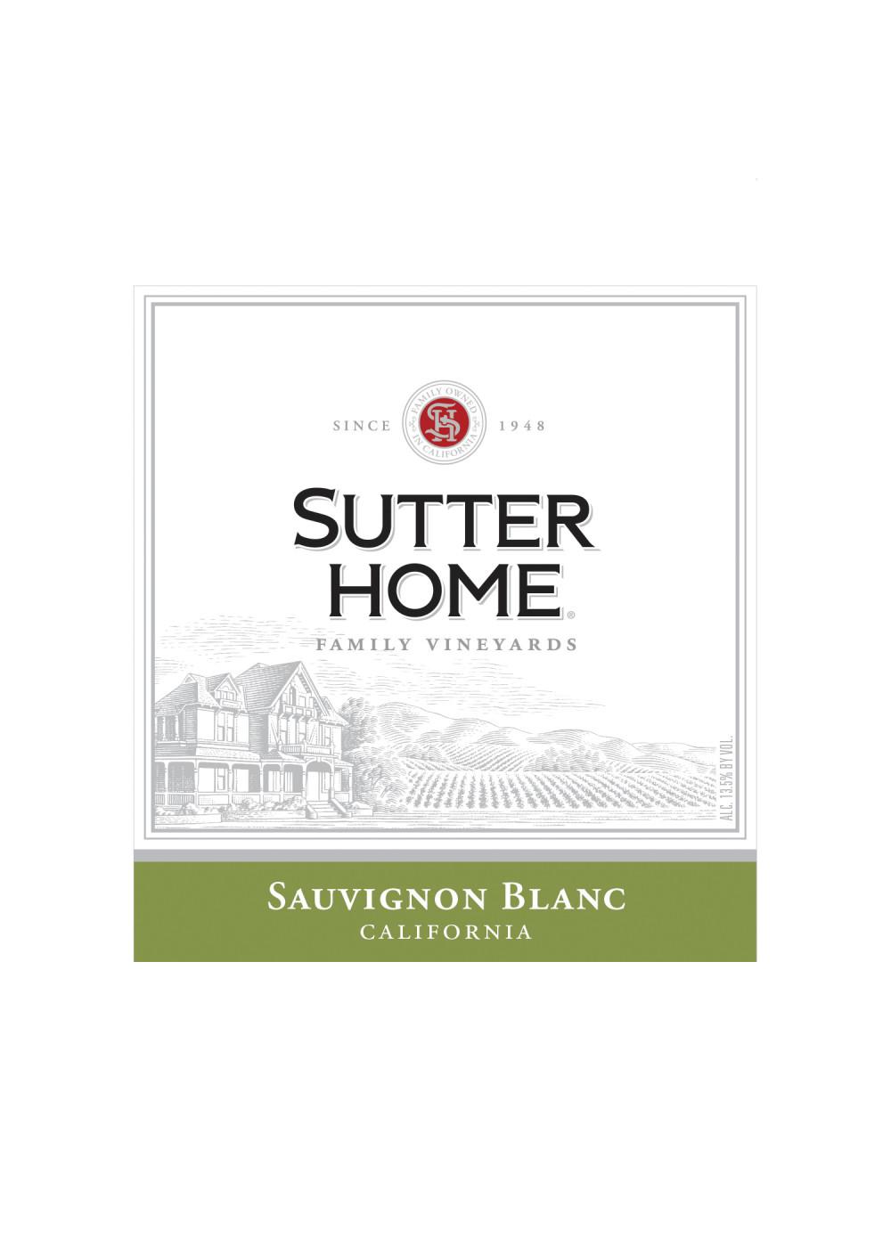 Sutter Home Family Vineyards Sauvignon Blanc Wine; image 2 of 3