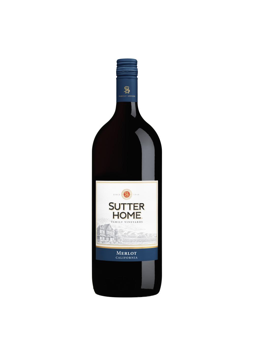 Sutter Home Family Vineyards Merlot Wine; image 1 of 5