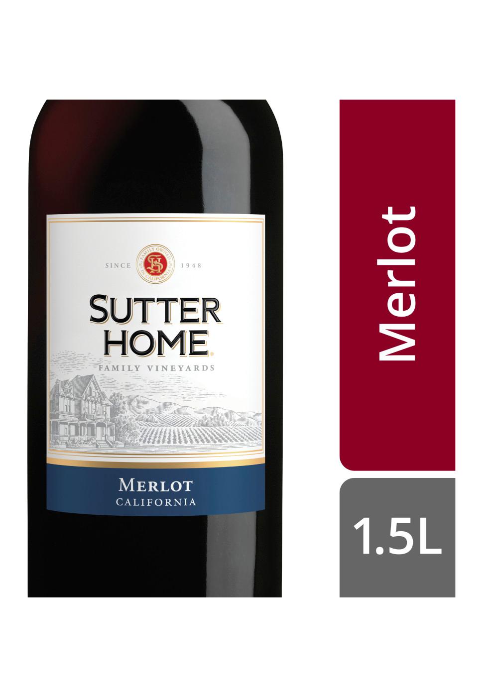 Sutter Home Family Vineyards Merlot Wine; image 2 of 5