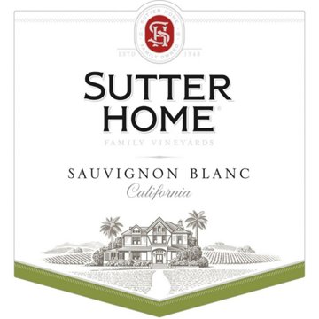 Sutter Home Sauvignon Blanc California White Wine, 1.5 L
