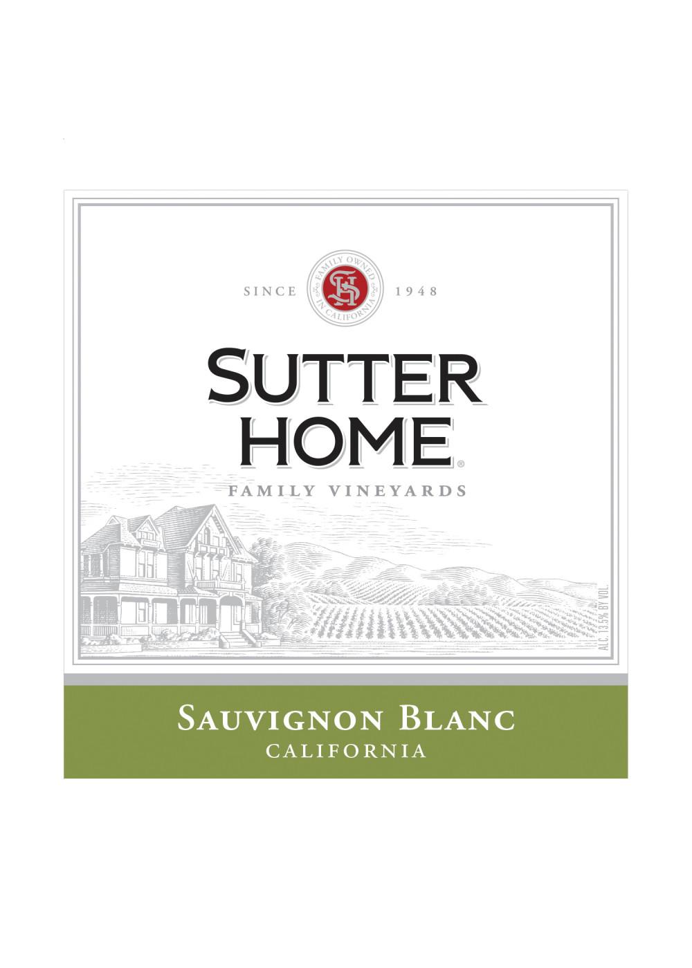Sutter Home Family Vineyards Sauvignon Blanc Wine; image 2 of 4