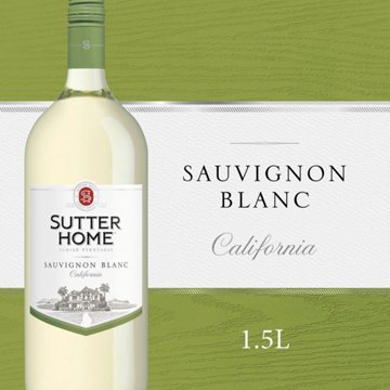 Sutter Home Sauvignon Blanc California White Wine, 1.5 L