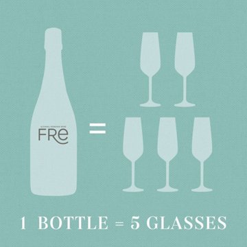 Sutter Home Family Vineyards Fre Alcohol Removed Sparkling Brut, 750 mL