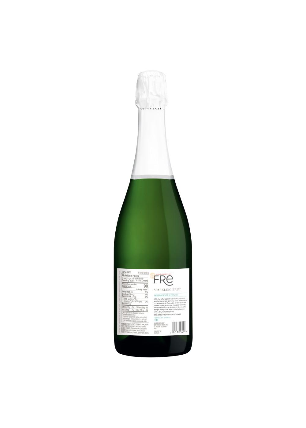 Sutter Home Family Vineyards Fre Alcohol Removed Sparkling Brut; image 5 of 5